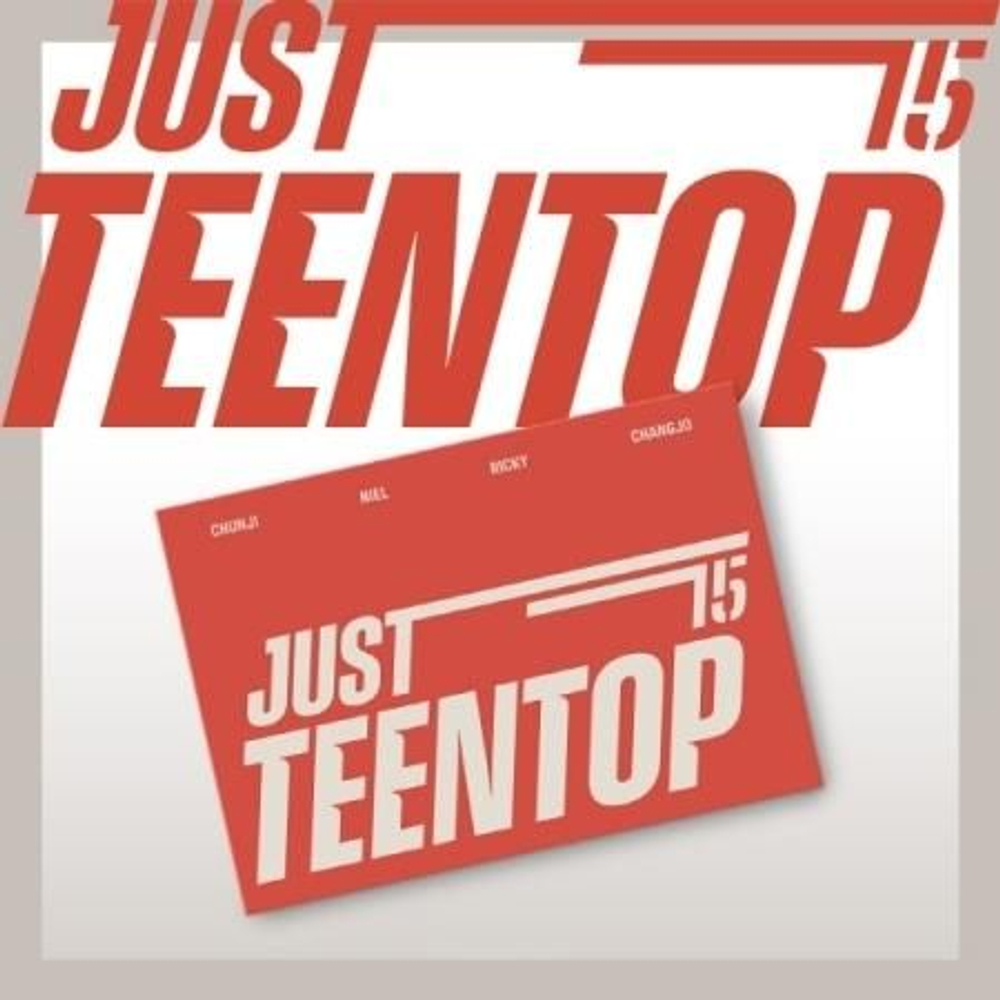 Альбом TEEN TOP - JUST 15, JUST TEEN TOP Mini Album POCAALBUM MINI SLEEVE Version