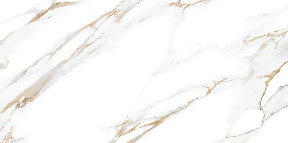 Настенная плитка ALMA Ceramica TWU09DKT004 Dakota 50x24.9 белая глянцевая под мрамор