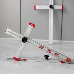 Регулируемый Угольник линейка 60 см Т-образная линейка алюминий