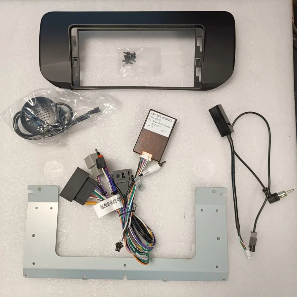 Магнитола для Range Rover Evoque 1 2011-2018 (ШГУ Bose) - Carmedia HP-8805L-FW монитор 12.3" в стиле BMW на Android 11, CarPlay, 4G SIM-слот