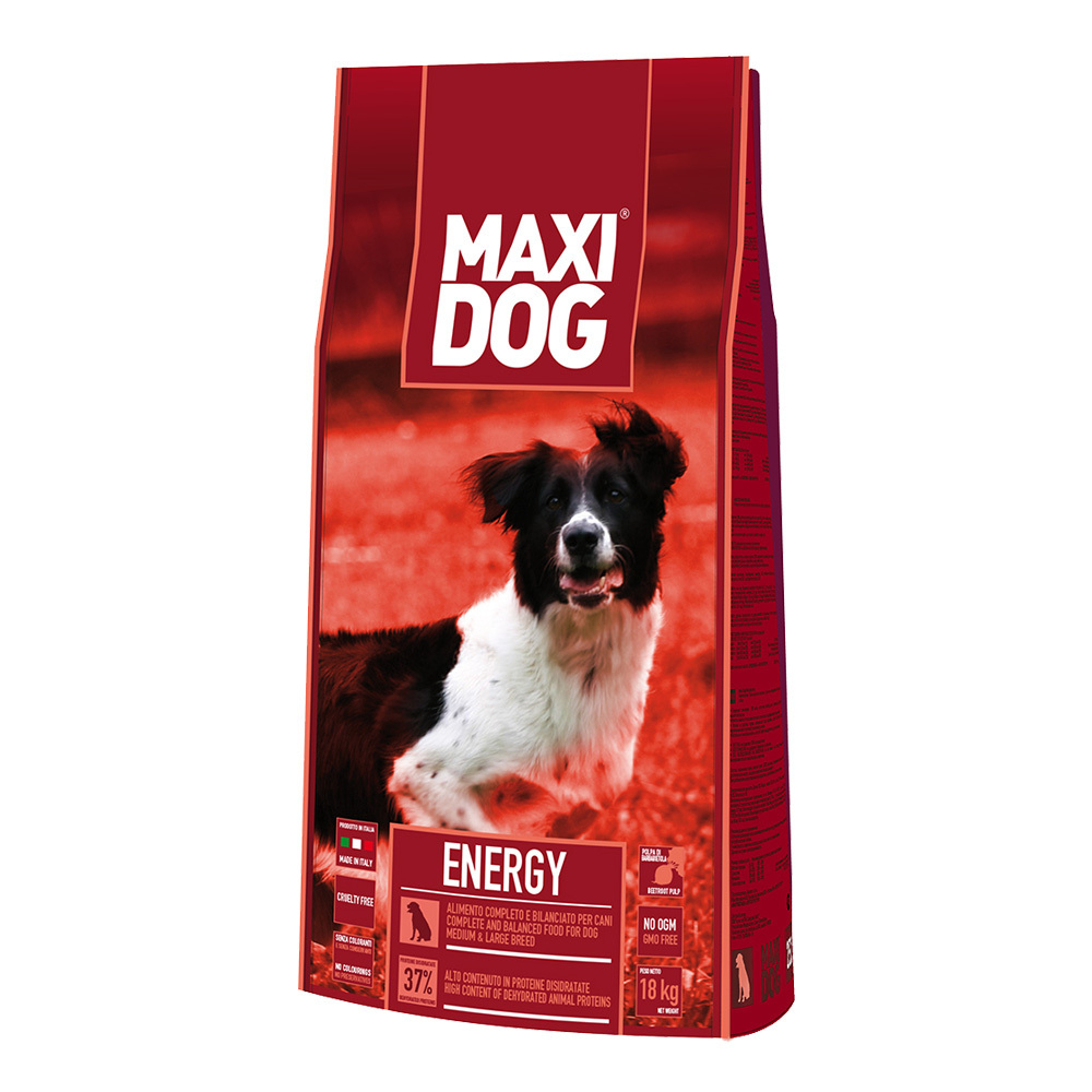 MAXI DOG Energy (Макси Дог Энерджи) Сухой корм для взрослых собак всех пород (повышенная активность)