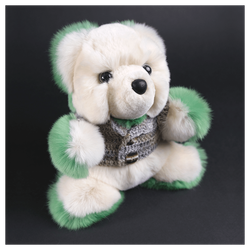 Мягкая игрушка из меха «Малыш -Топтыж»