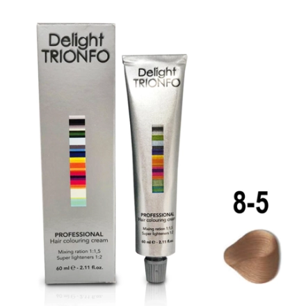 8-5 крем-краска стойкая для волос, светло-русый золотистый / Delight TRIONFO 60 мл