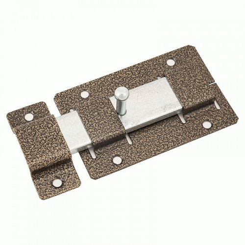 Задвижка дверная ЗД-02 бронза