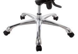 Компьютерное кресло Damian white / satin chrome