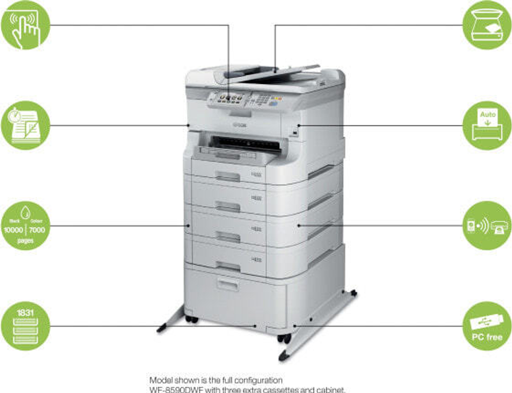 Картридж струйный черный 1 шт Epson T8691 XXL C13T869140