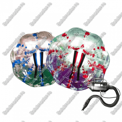 Бизнес-набор: Бамперболы, диаметр 1,5 м, ТПУ (4 шт), насос (1 шт)