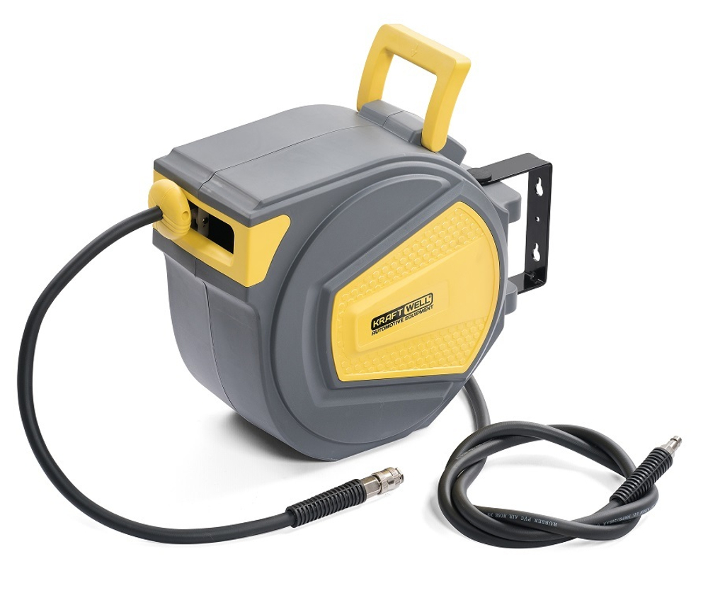 KraftWell KRW1731.C7 Катушка со шлангом 20 м.,9.5х14.5 мм., 20 бар