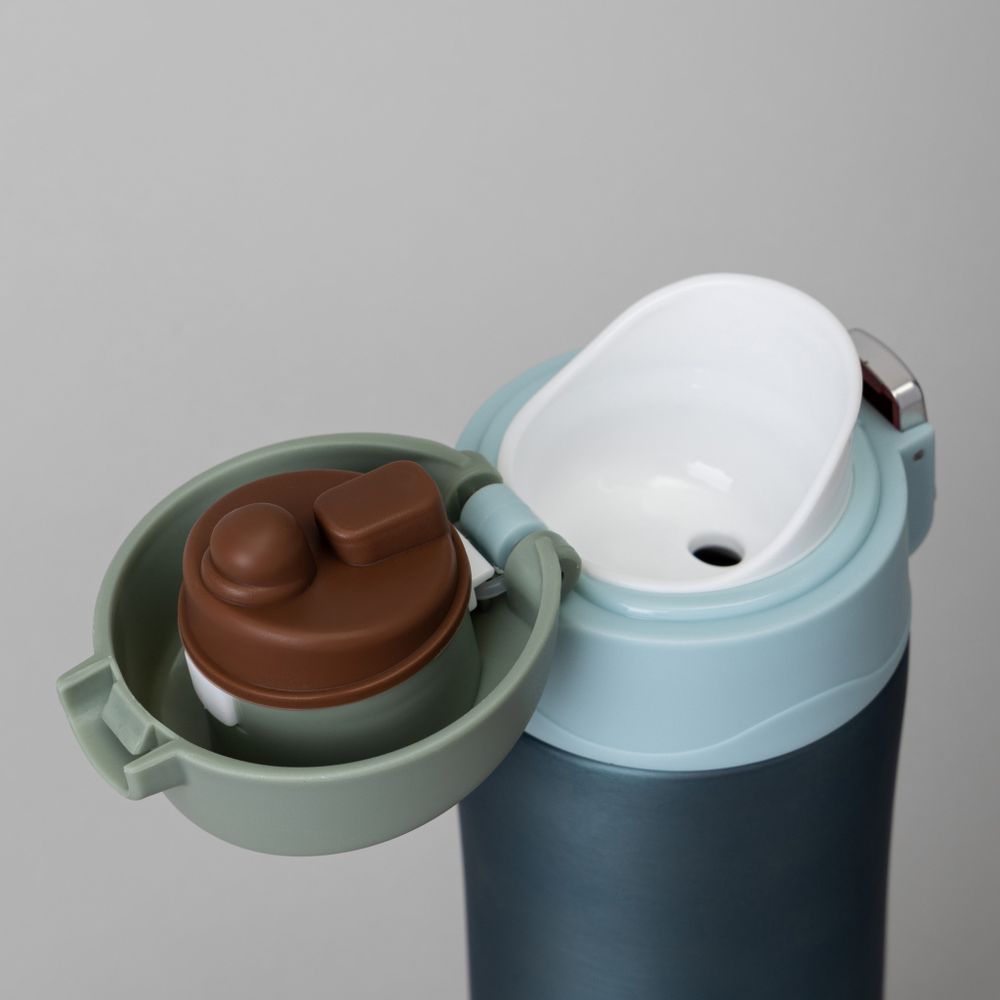 ТЕРМОКРУЖКА CAT 420 МЛ, КОЛБА НЕРЖ.СТАЛЬ 18/10