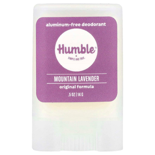 Humble Brands, дезодорант без алюминия, горная лаванда, 14 г (0,5 унции)