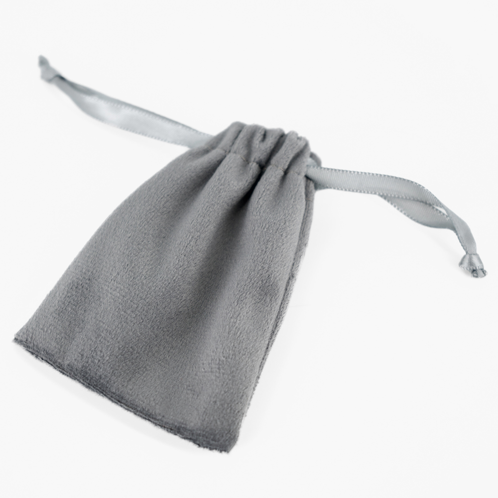 Мешочек плюшевый 70×90 мм для аксессуаров и украшений