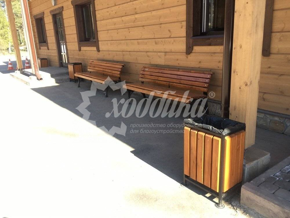Скамейка чугунная «Хутор»