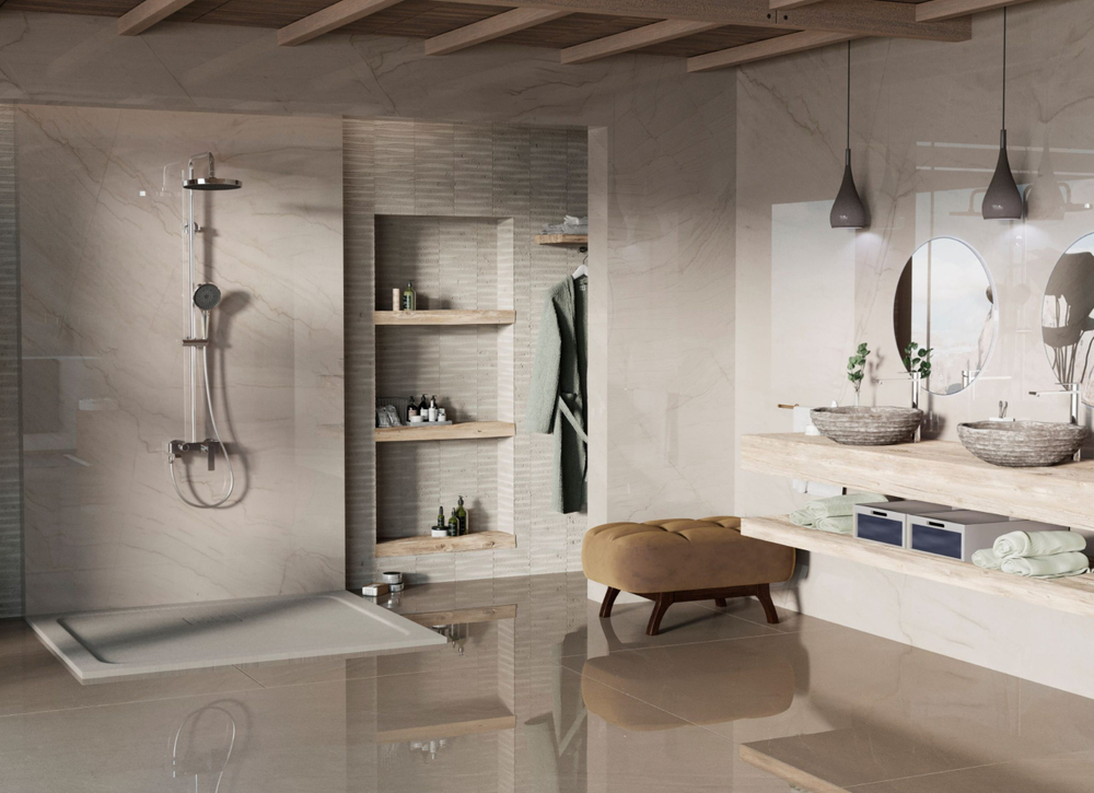 Душевая стойка Vincea VSFS-413CH с изливом, хром