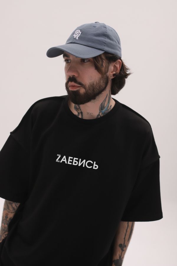 Футболка оверсайз(унисекс) плотная «ZAEБИСЬ»