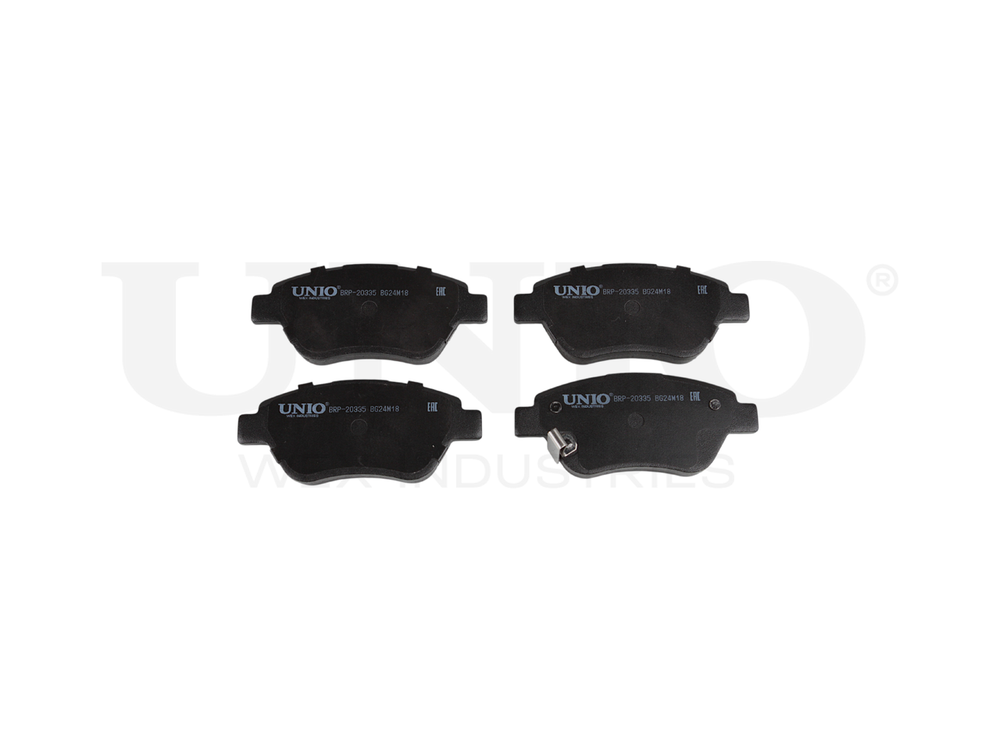 Колодки тормозные диск. передние UNIO BRP-20335