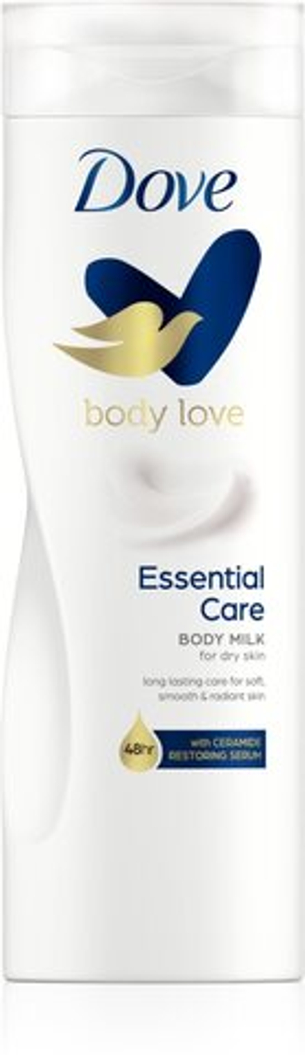 Dove Body Love - питательное молочко для тела для сухой кожи /   400  ml  / GTIN 8711600368804