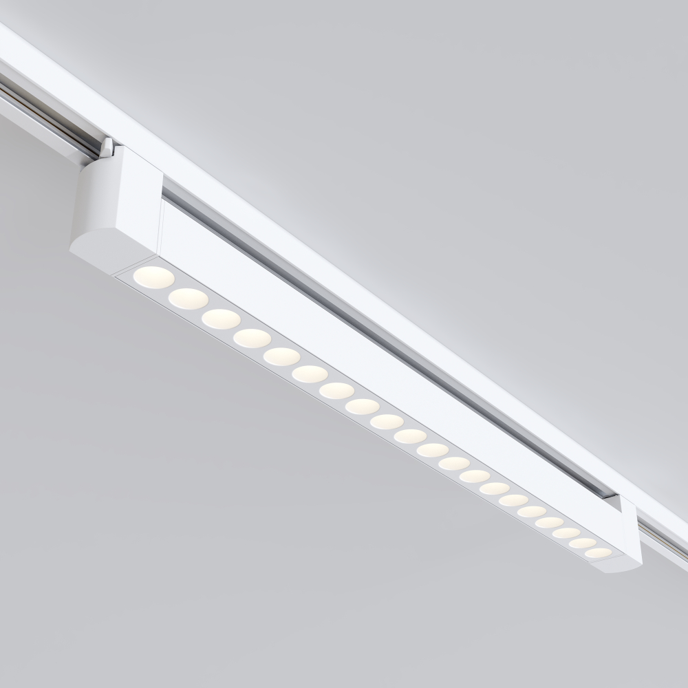 Трековый однофазный светодиодный светильник Maytoni Unity TR010-1-20W3K-M-W