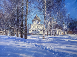 Плотников В. В. Углич.Холст, масло. 2019 г.