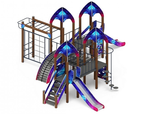 Игровой комплекс Космопорт Космос ДИК 2.14.07-12 H=1200