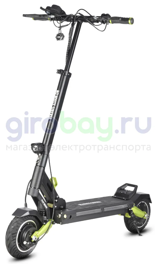 Электросамокат WHITE SIBERIA SPUTNIK 2000W Elka Green (Зеленый) фото №1