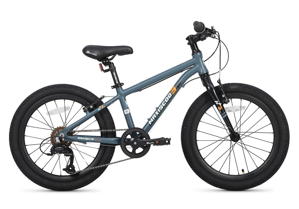 Велосипед 20'' Maxiscoo 3BIKE M Серый Матовый (2025)