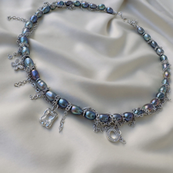 Бижутерия чокер из натурального жемчуга Викторинэль