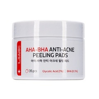 Отшелушивающие диски с AHA и BHA кислотами против несовершенств кожи L.Sanic Anti-Acne Peeling Pads 35шт
