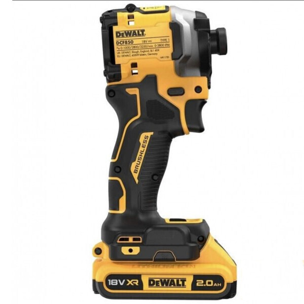 Шуруповерт импульсный Dewalt DCF850D2T-QW XR 18 В