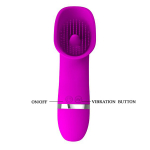 Лиловый вибромассажер для стимуляции клитора 15,5см Pretty Love Rudolf BI-014332