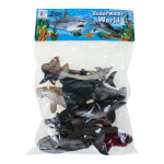 Набор рыб 12шт, пакет 555B-11