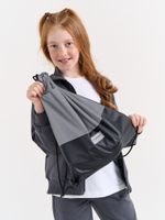 Сумка для обуви "Черно-серая" 7+