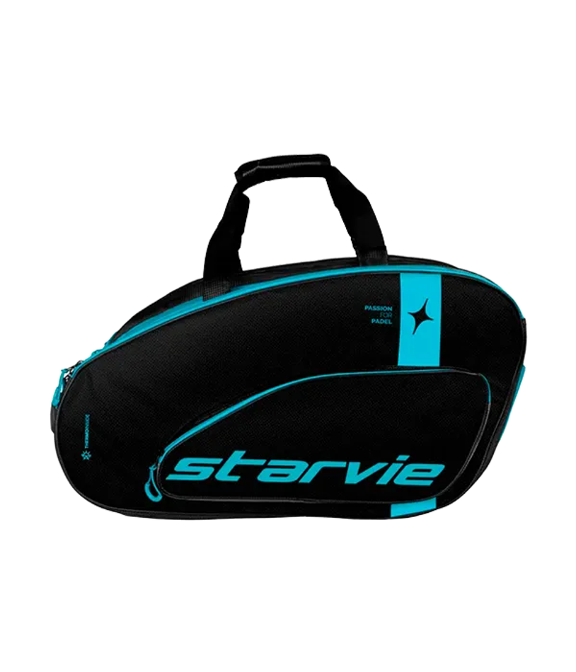 Сумка для падел Starvie Racing Drax Black-Blue 2025, премиальный дизайн и термокарманы