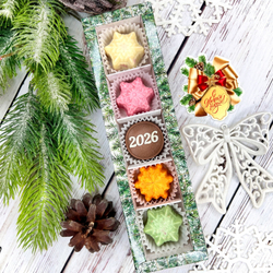 Шоколадный набор "2026 ": 5 конфет ручной работы