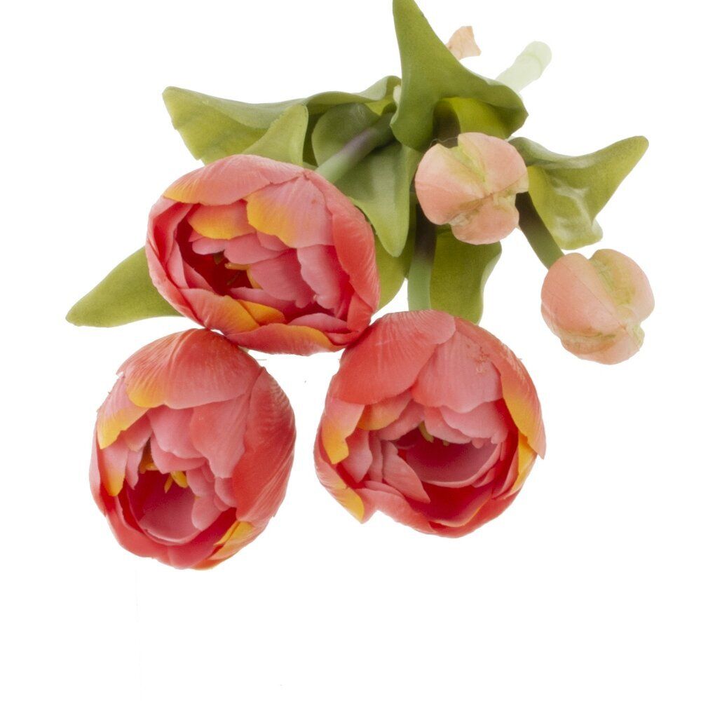 GAEM Цветы искусственные "Букет Тюльпанов" (Real Touch), L12 W12 H38 см