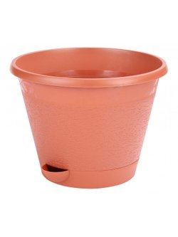 Горшок цветочный (Мадера) 3,5 литра, коричневый (7430)