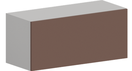 Кухня Модуль ШВГ 800 Белый / Пудрово-розовый