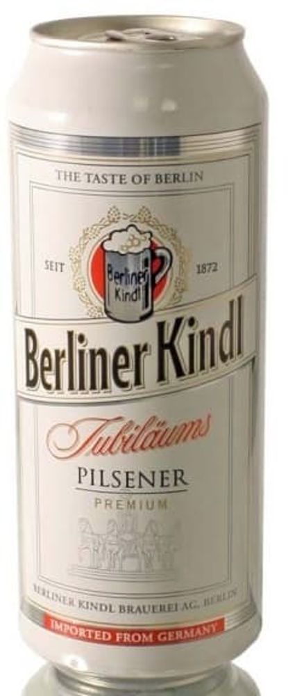 Berliner Kindl Jubilaums Pilsener 0.5 л. - ж/б(24 шт.)
