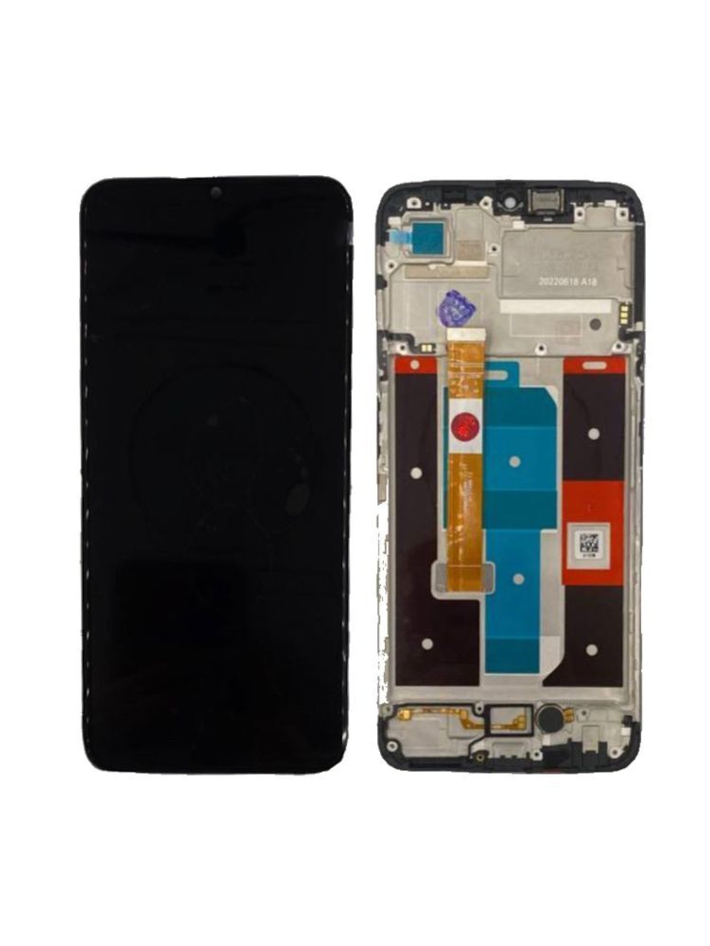 Дисплей для Realme C35 (RMX3511) с тачскрином и рамкой Черный - OR
