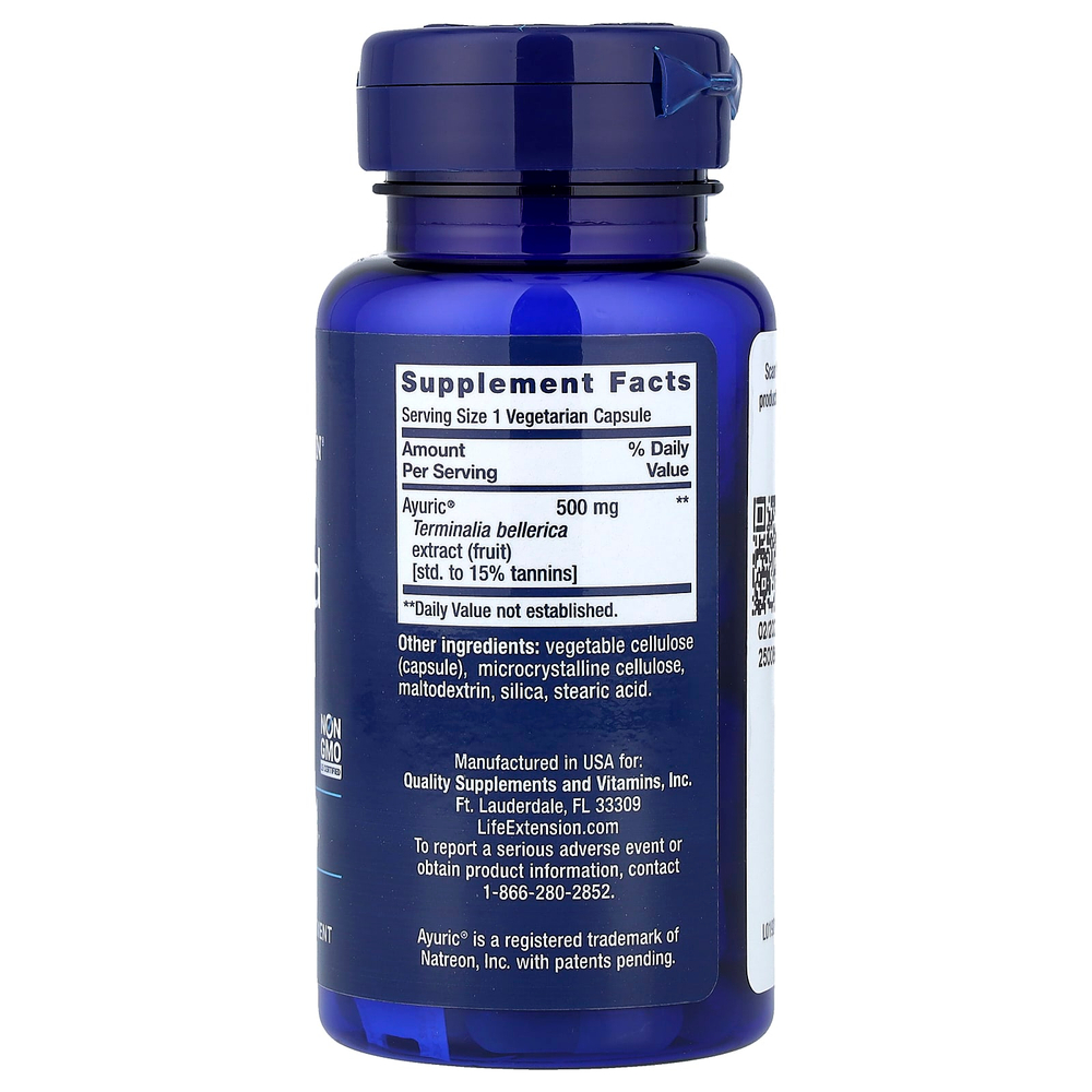 Life Extension, добавка для контроля мочевой кислоты, 60 вегетарианских капсул