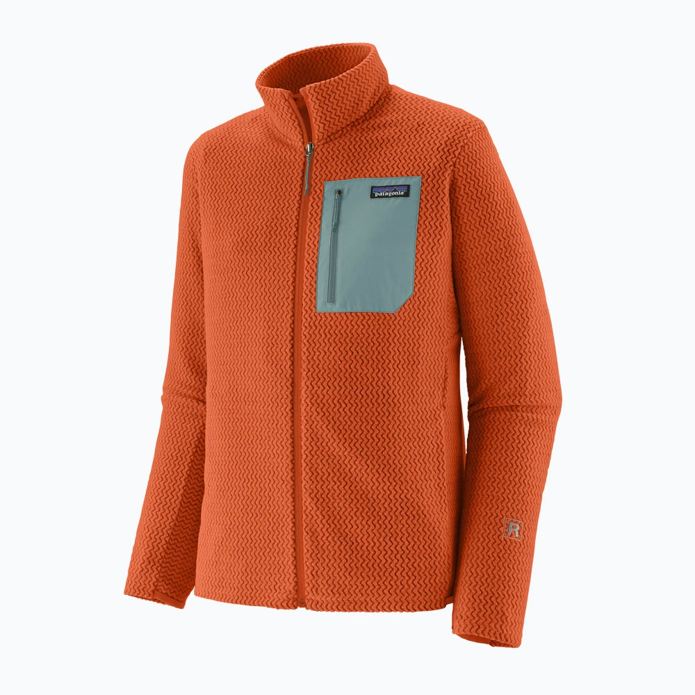 Толстовка Patagonia R1 Air coal orange