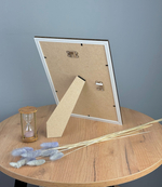 Фоторамка 21х30 см, коричневая, орнамент золото, арт. 2130.144276