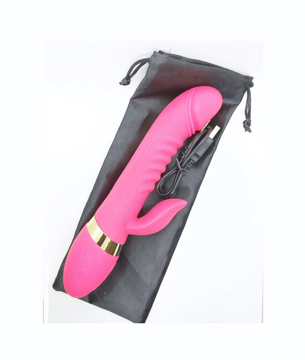 Супер-мощный женский пульсатор Kyleigh Vibrating Rod pink (розовый) (Цвет: розовый)