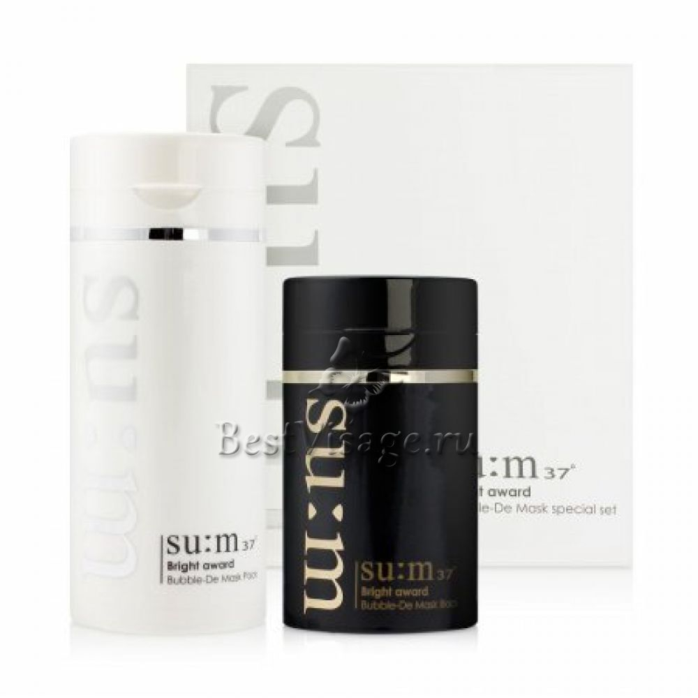 Sum37 Bright Award Bubble-De Mask Set Набор для очищения кожи