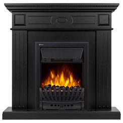 Портал Firelight Bianco Classic черная эмаль