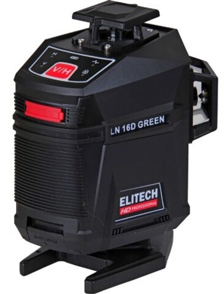 Лазерный уровень ELITECH LN 16D GREEN HD 204737