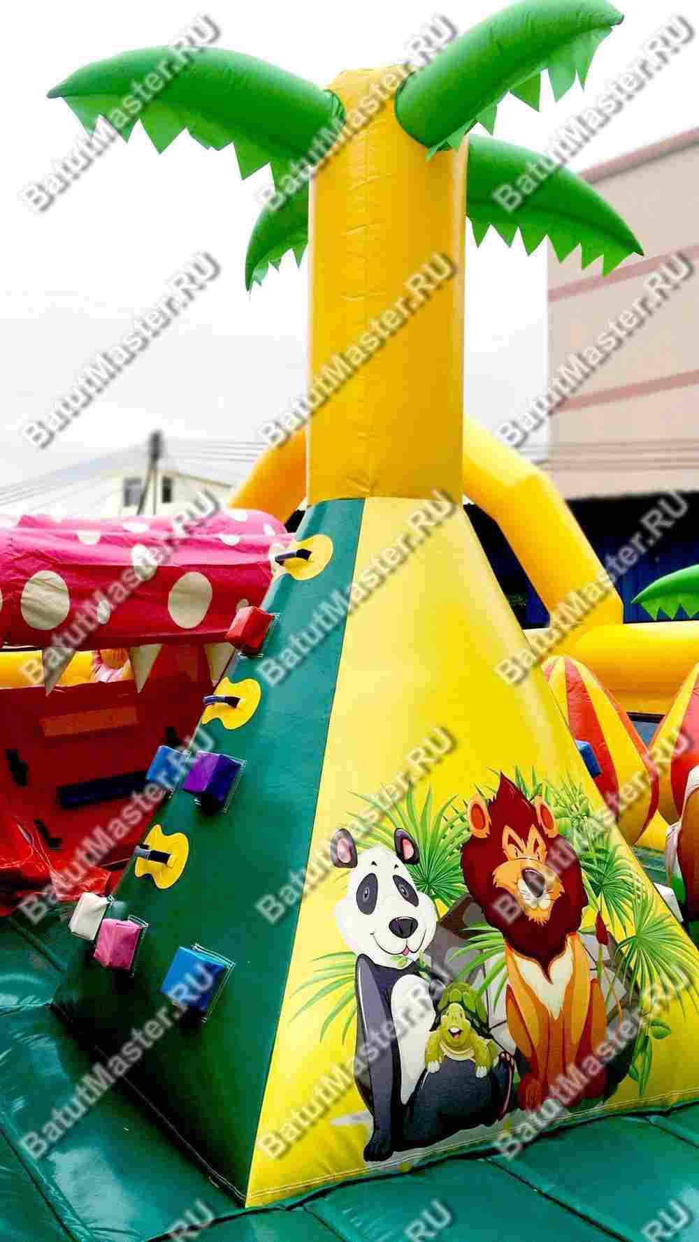 Батут "Пленительная Саванна",10x10x7 м