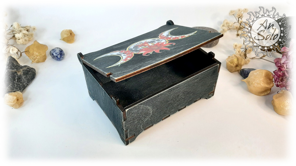 Шкатулка "Лунная лилия"