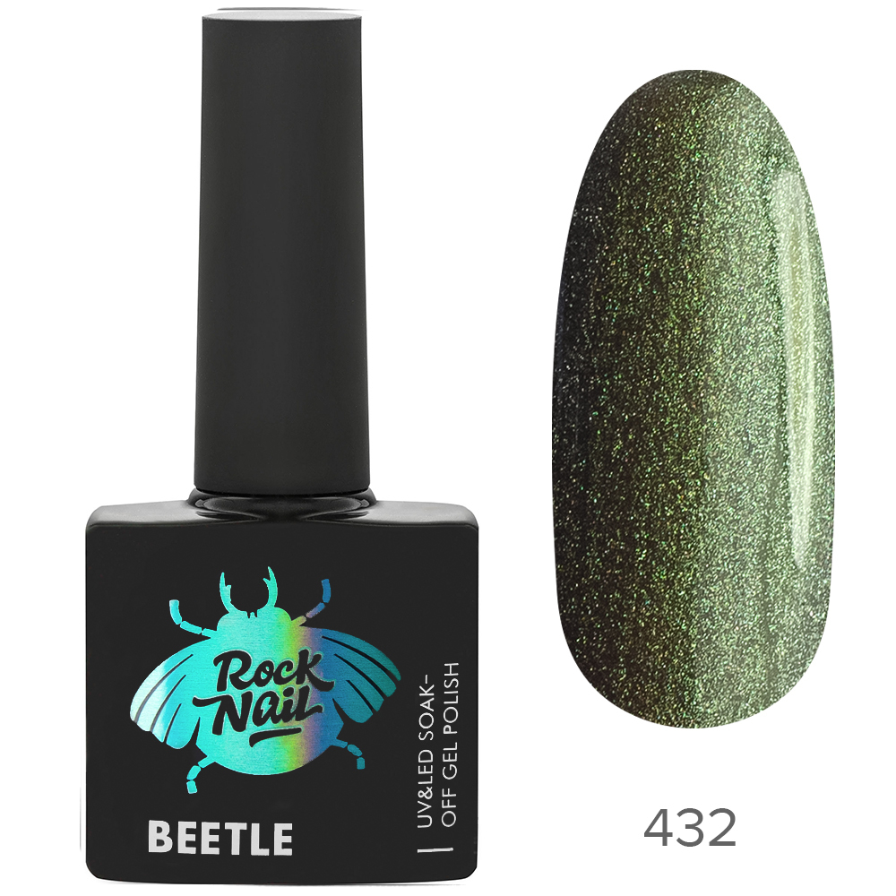 Гель-лак RockNail Beetle 432 Scarab