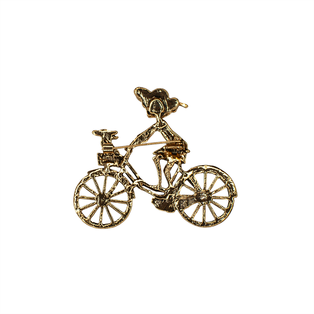Брошь Shadore Велосипед XZ2294.16 G/G