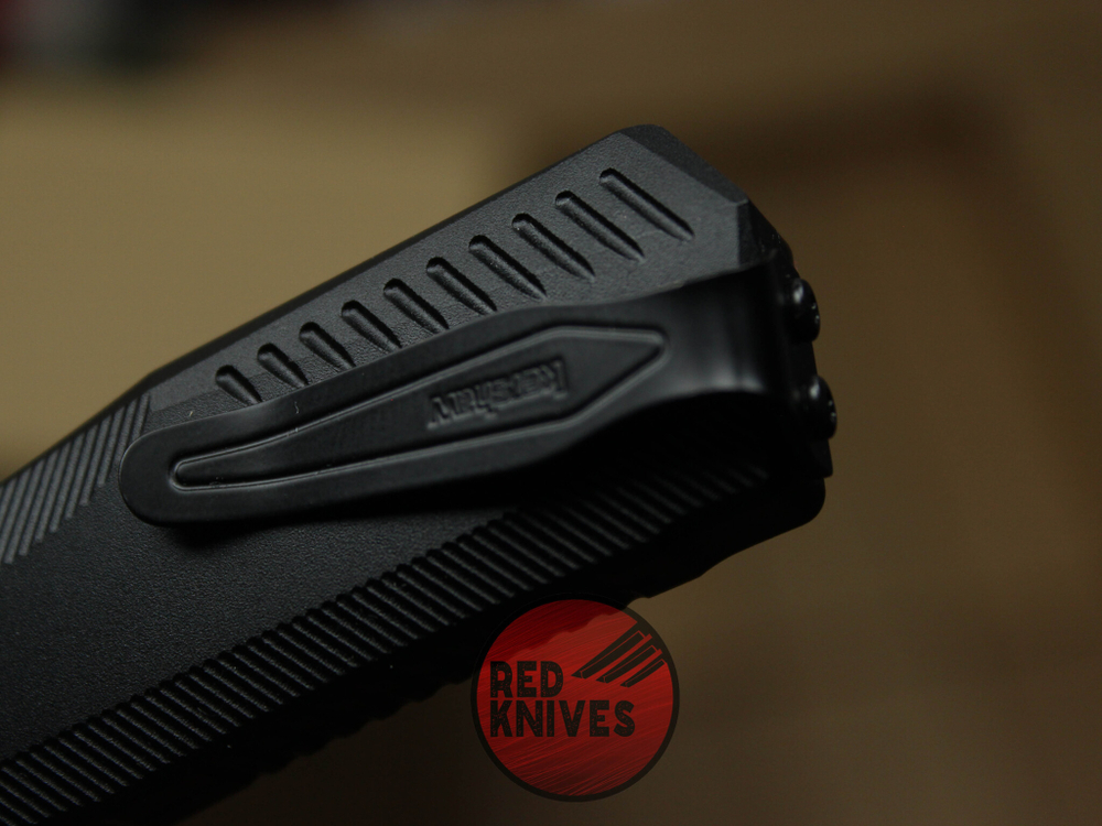 Нож Kershaw Livewire 9000 D/E - черная рук., клинок блэквош